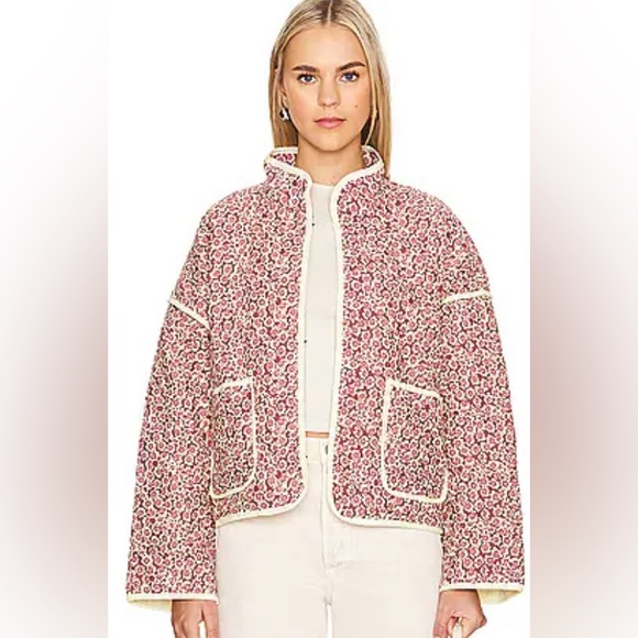 Free People Jackets & Blazers - NWT Free People Chloe Jacket in Maroon
Combo